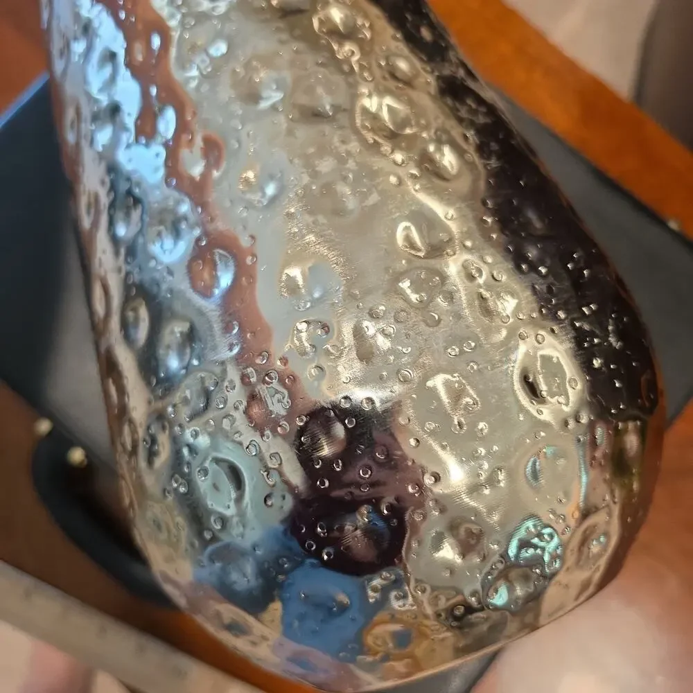 Target Threshold Hammered Silver Metal Vase 2017 Textured Modern Decor 065155886